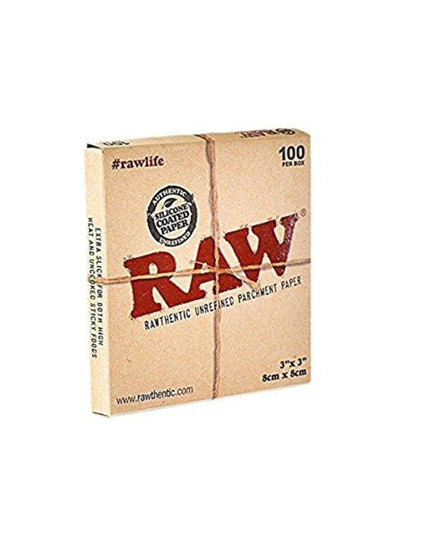 RAW SILICONE COATED 3 X 3 -100 CT