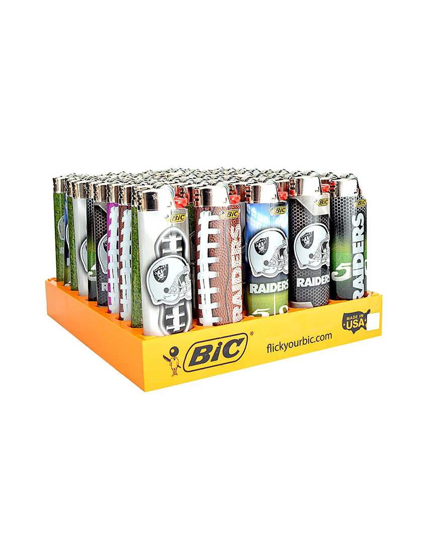 BIC RAIDERS 50 CT TRAY LIGHTER
