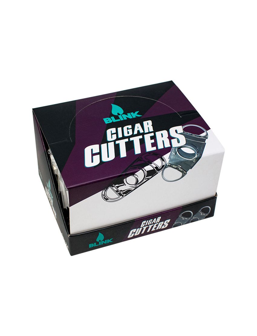 BLINK PLASTIC CLEAR CIGAR CUTTER 24 CT