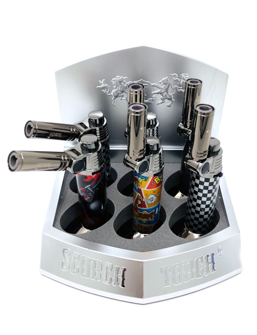 SCORCH TORCH SET 61673-1 ADJUSTABLE ANGLE 6 CT