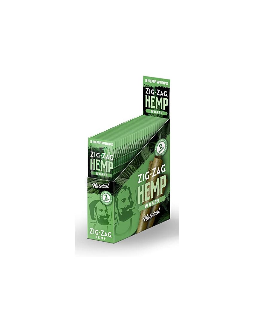 ZIG ZAG HEMP WRAP 2/.99 ORIGINAL (NATURAL)