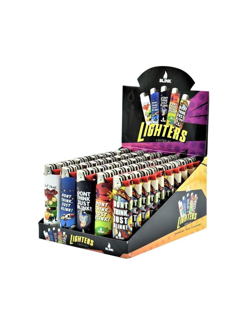 BLINK 945- LIGHTER 50CT - ASSORTED DESIGNS # 2