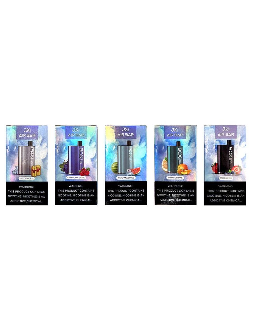 Air Bar BOX 5% Disposable - 3000 Puffs - 10 CT