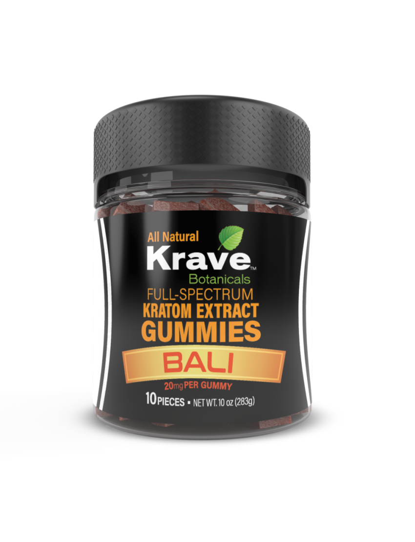 KRAVE GUMMIES KRATOM