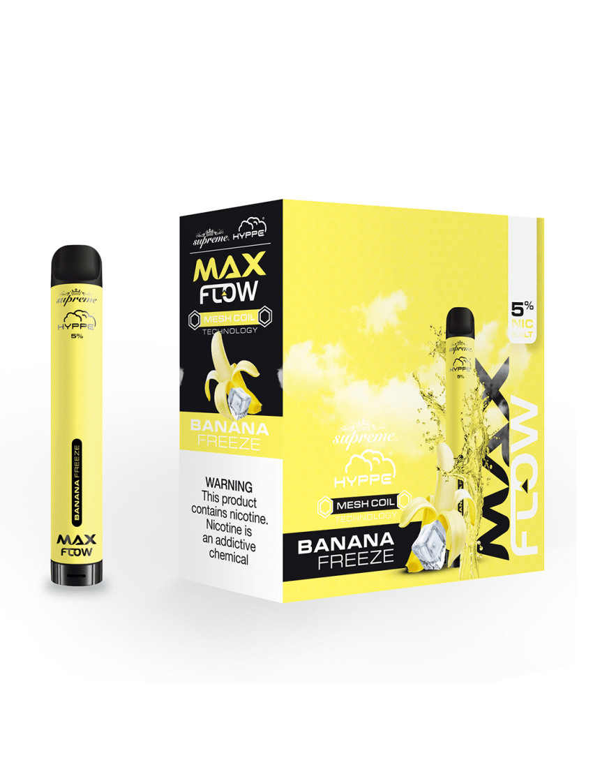 HYPPE MAX FLOW 5% DISPOSABLE 2000 PUFFS 10PK