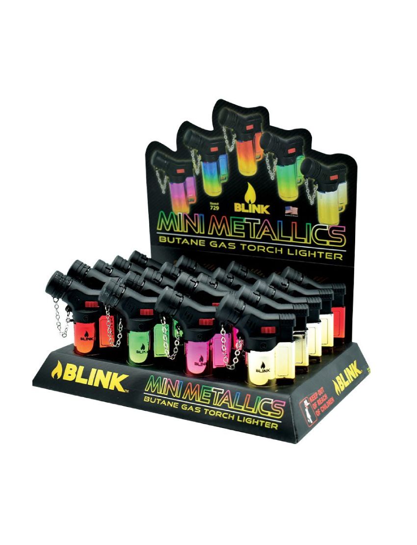 BLINK MINI ANGLE TORCH METAL 20 CT