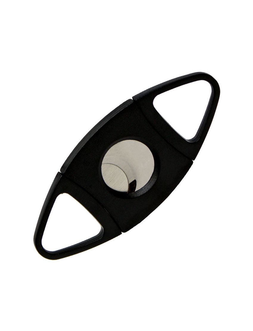 BLINK PLASTIC BLACK CIGAR CUTTER 24 CT (TRIANGULAR)