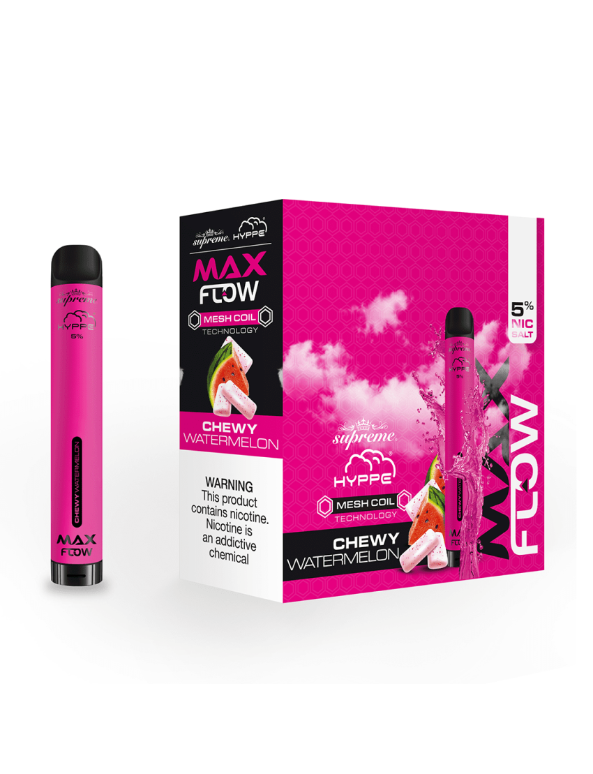 HYPPE MAX FLOW 5% DISPOSABLE 2000 PUFFS 10PK