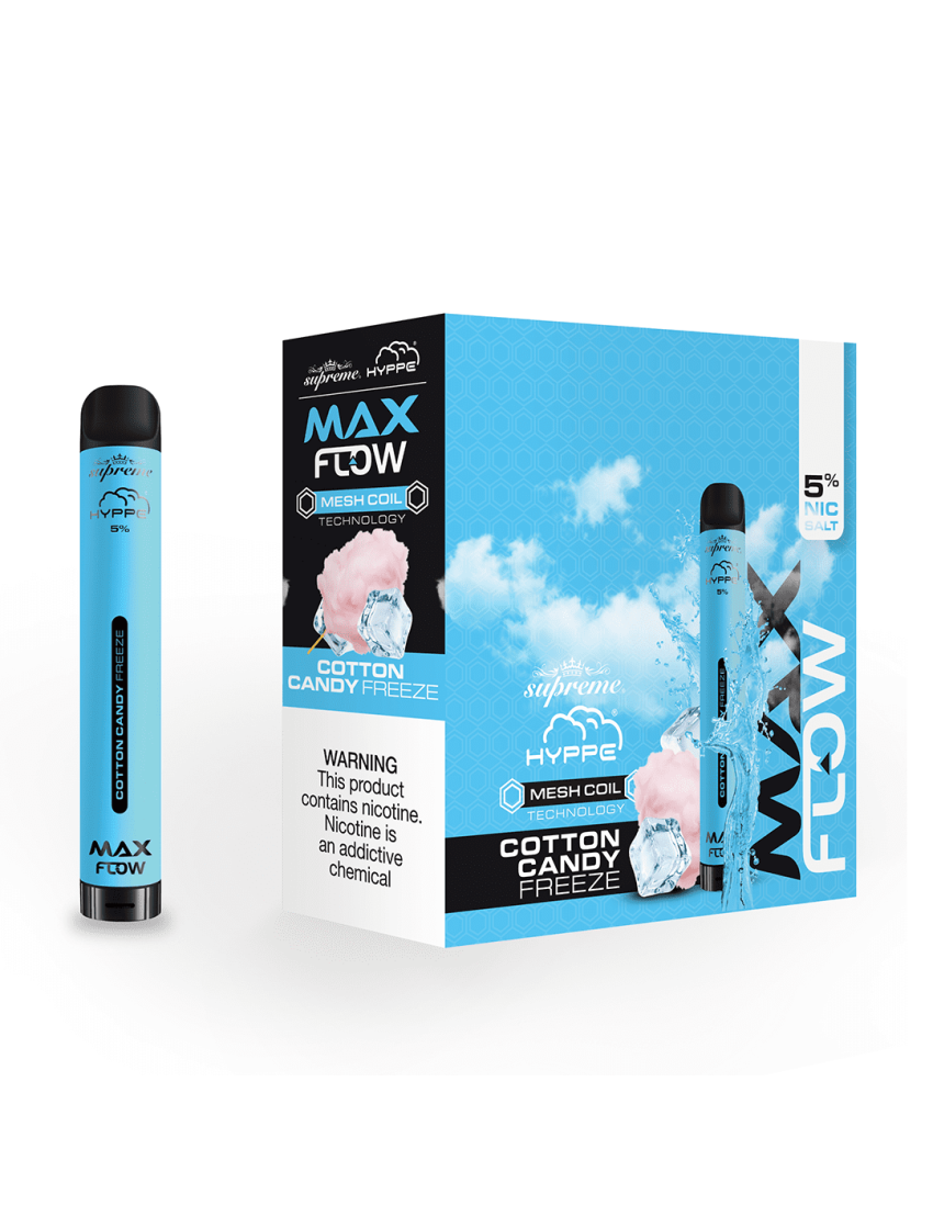 HYPPE MAX FLOW 5% DISPOSABLE 2000 PUFFS 10PK