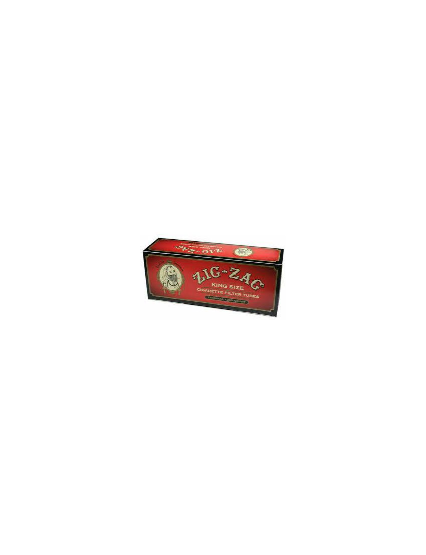 ZIG ZAG RED KING SIZE TUBE 5 PK