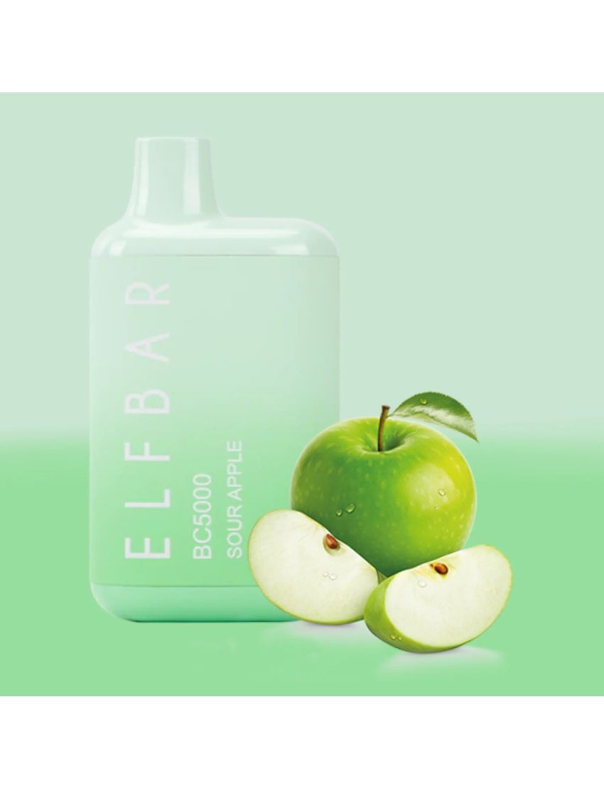 ELF BAR BC5000 5% RECHARGEABLE DISPOSABLE DEVICE - 5000 PUFFS - 10 PACK