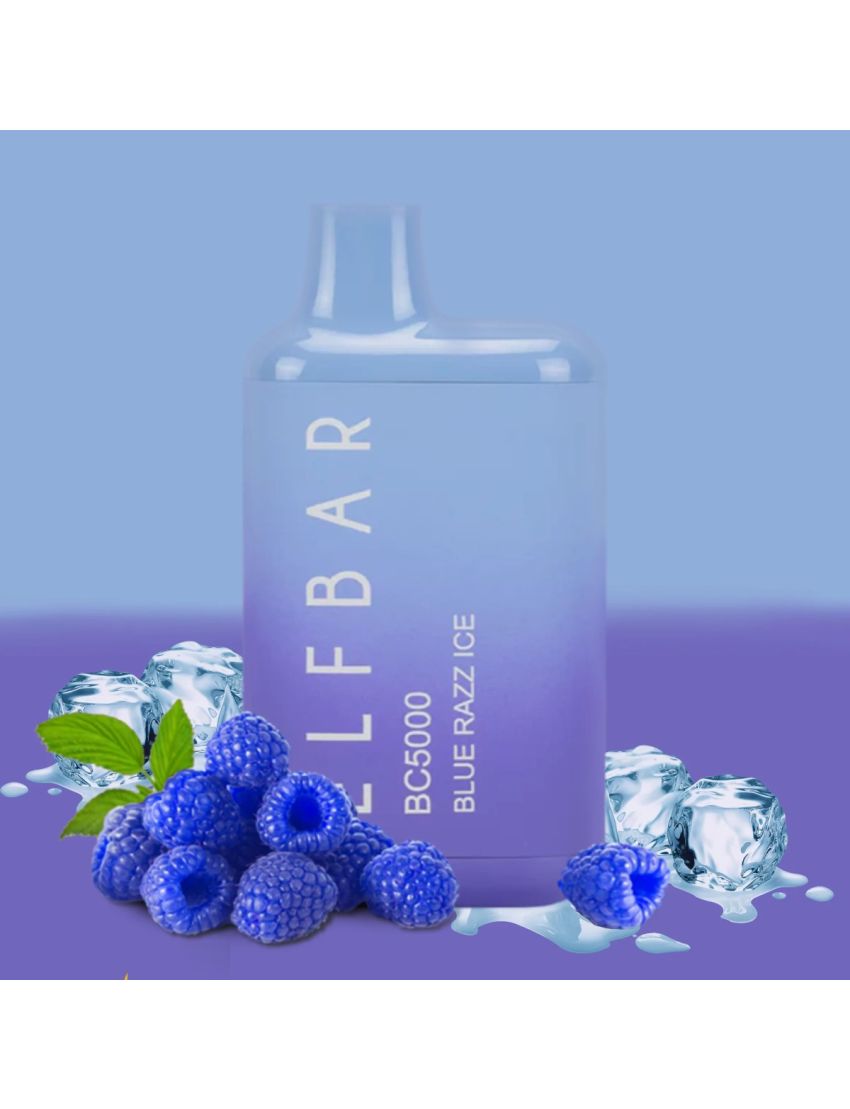 ELF BAR BC5000 5% RECHARGEABLE DISPOSABLE DEVICE - 5000 PUFFS - 10 PACK