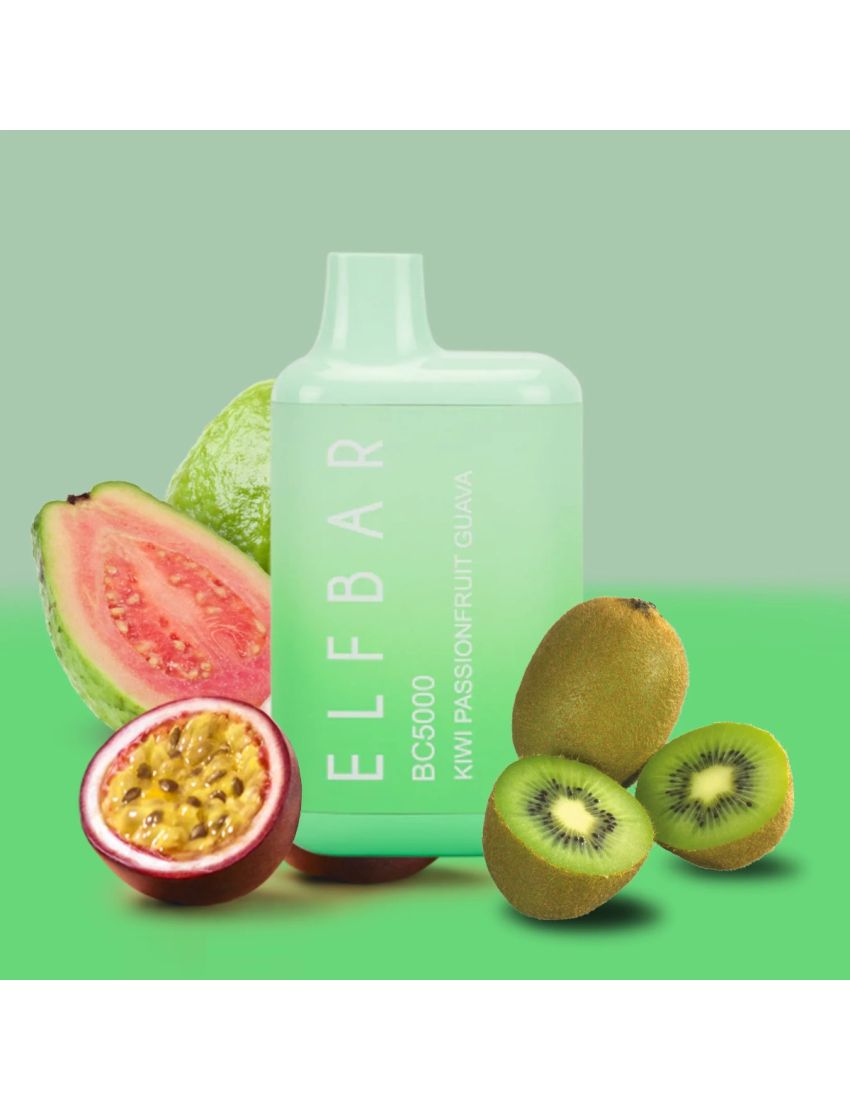 ELF BAR BC5000 5% RECHARGEABLE DISPOSABLE DEVICE - 5000 PUFFS - 10 PACK