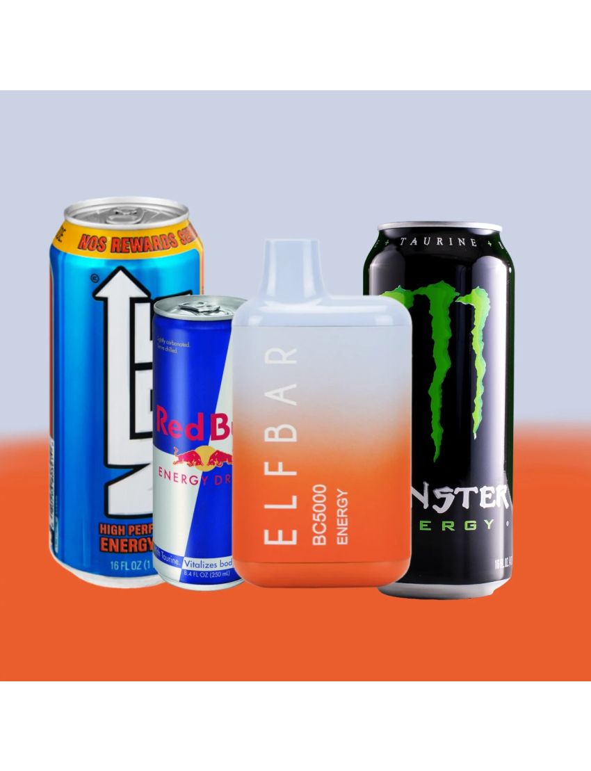 ELF BAR BC5000 5% RECHARGEABLE DISPOSABLE DEVICE - 5000 PUFFS - 10 PACK