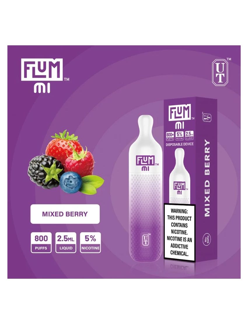 FLUM MI 5% DISPOSABLE DEVICE - 800 PUFFS - 10 PACK