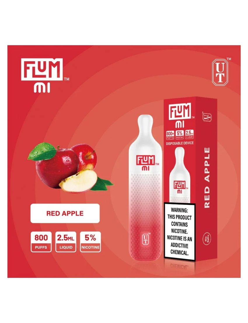 FLUM MI 5% DISPOSABLE DEVICE - 800 PUFFS - 10 PACK