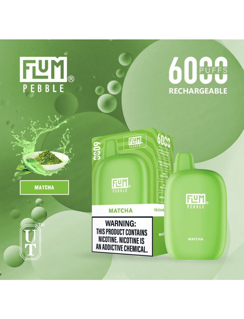 FLUM PEBBLE DISPOSABLE DEVICE 5% 6000 PUFFS 10PK