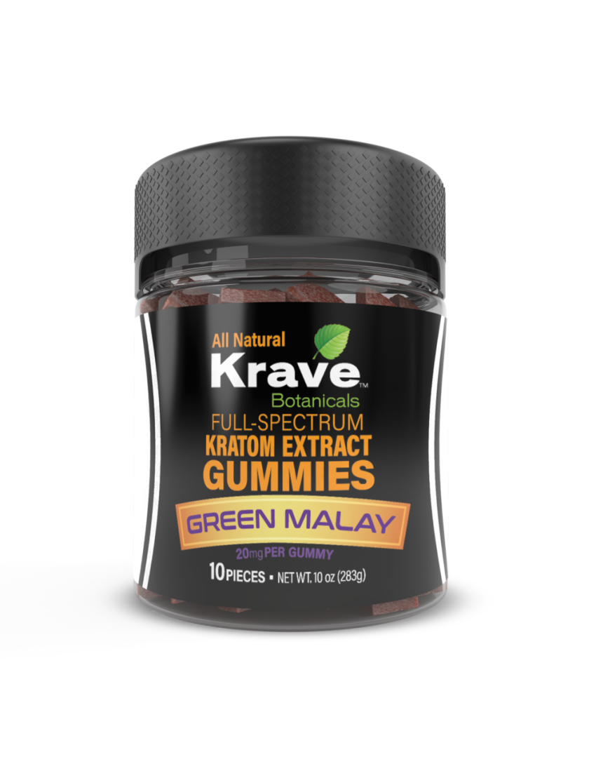 KRAVE GUMMIES KRATOM