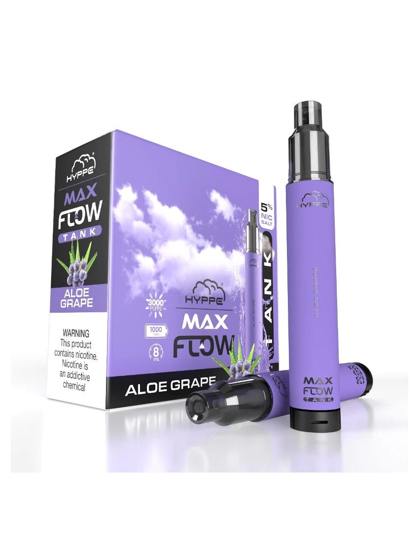 HYPPE MAX FLOW TANK 5% DISPOSABLE 3000 PUFFS 10PK