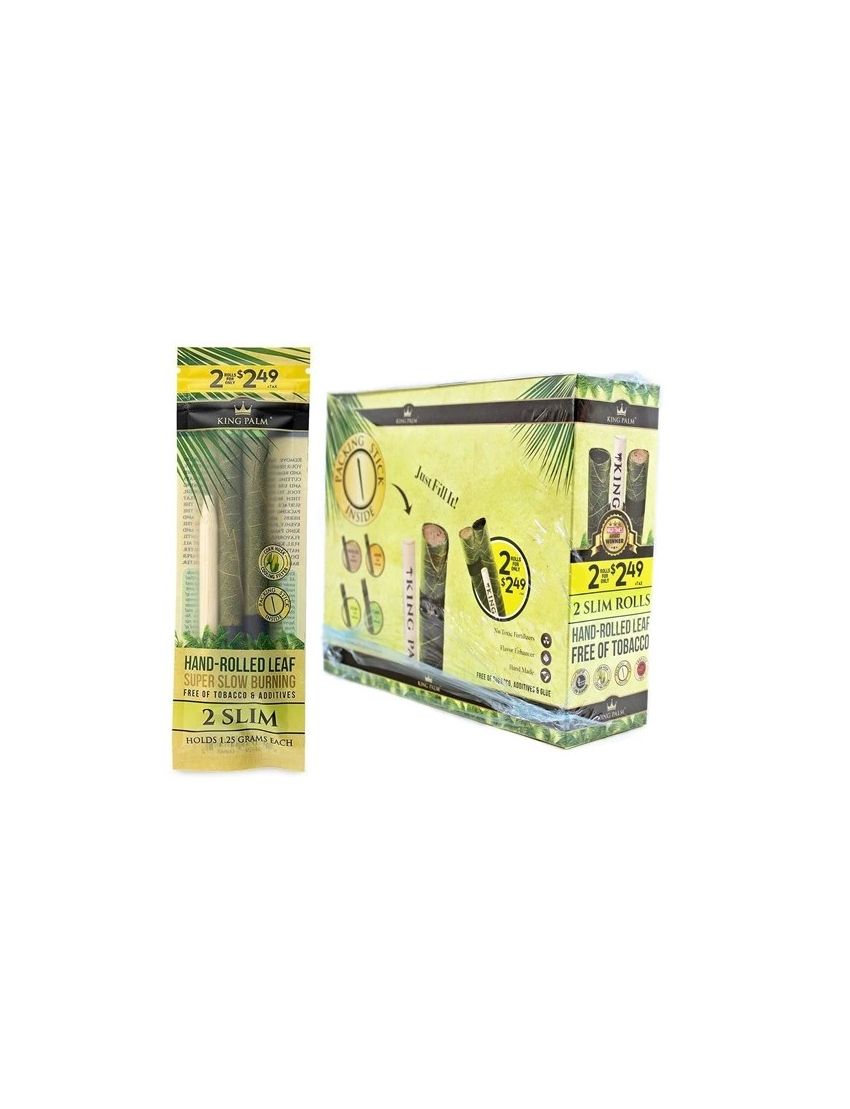 KING PALM SLIM 2 PK $2.49 - 20 PACK