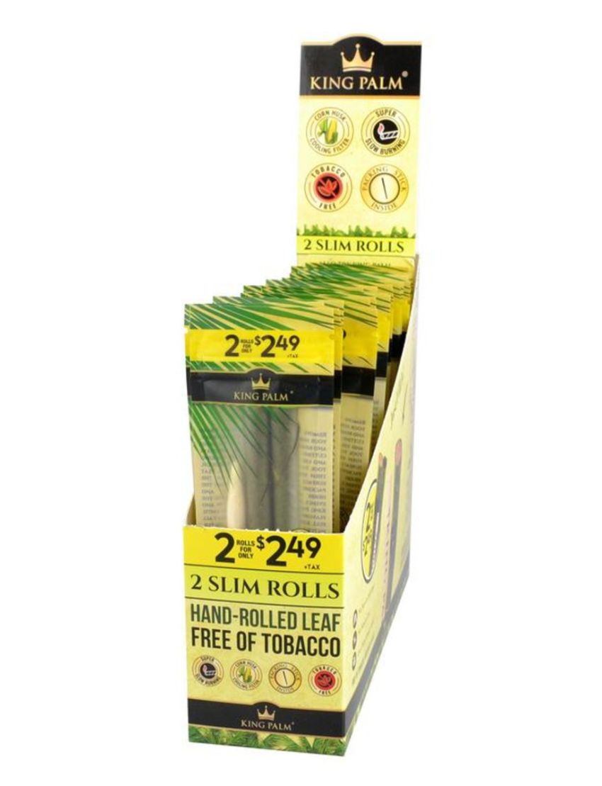 KING PALM SLIM 2 PK $2.49 - 20 PACK