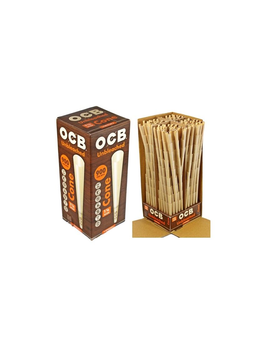 OCB VIRGIN CONE 1 1/4 BULK 900 CT