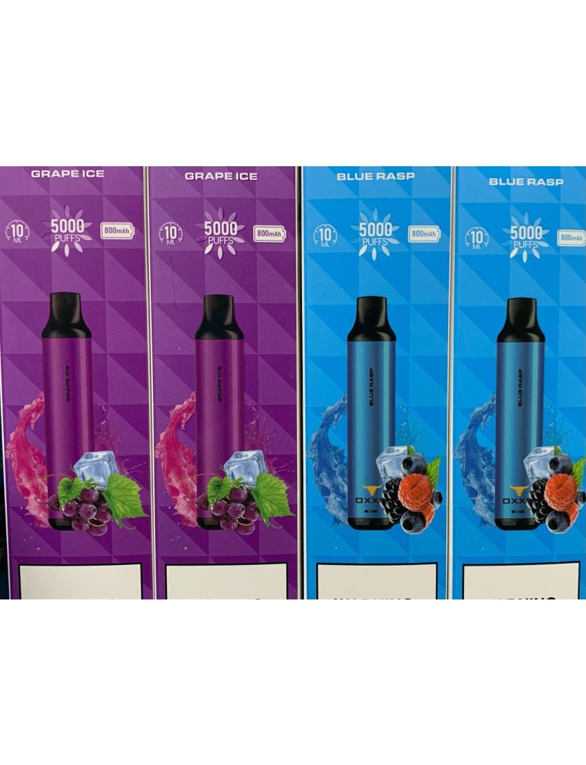 OXXIL DISPOSABLE DEVICE 5000 PUFFS - 10 PCAK