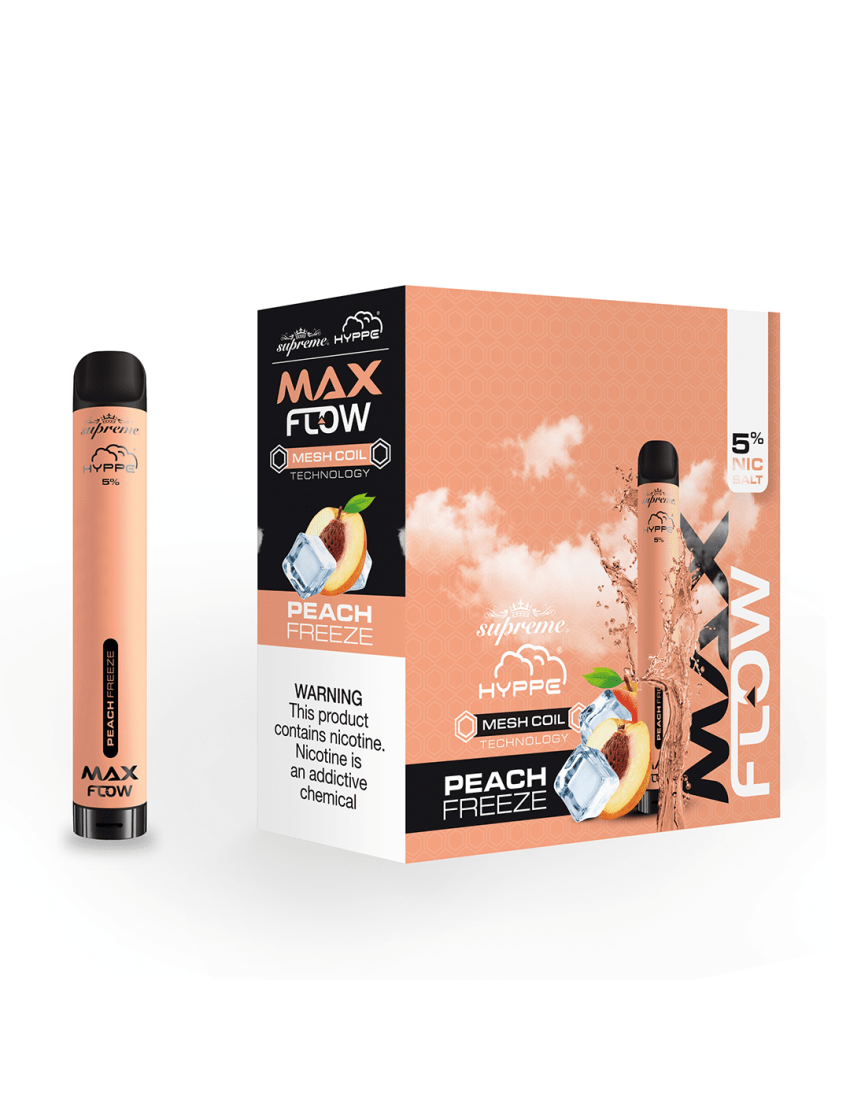 HYPPE MAX FLOW 5% DISPOSABLE 2000 PUFFS 10PK