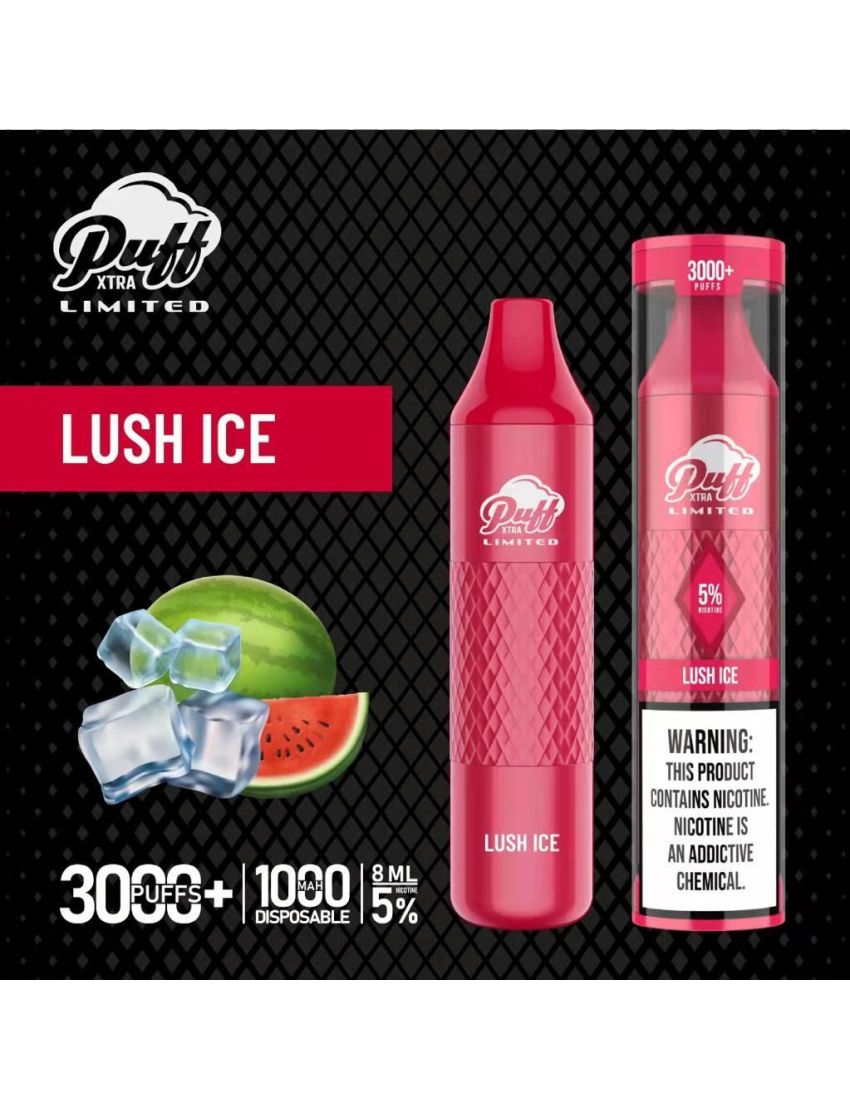 PUFF XTRA LIMITED 5% DISPOSABLE 3000 PUFFS 10PK