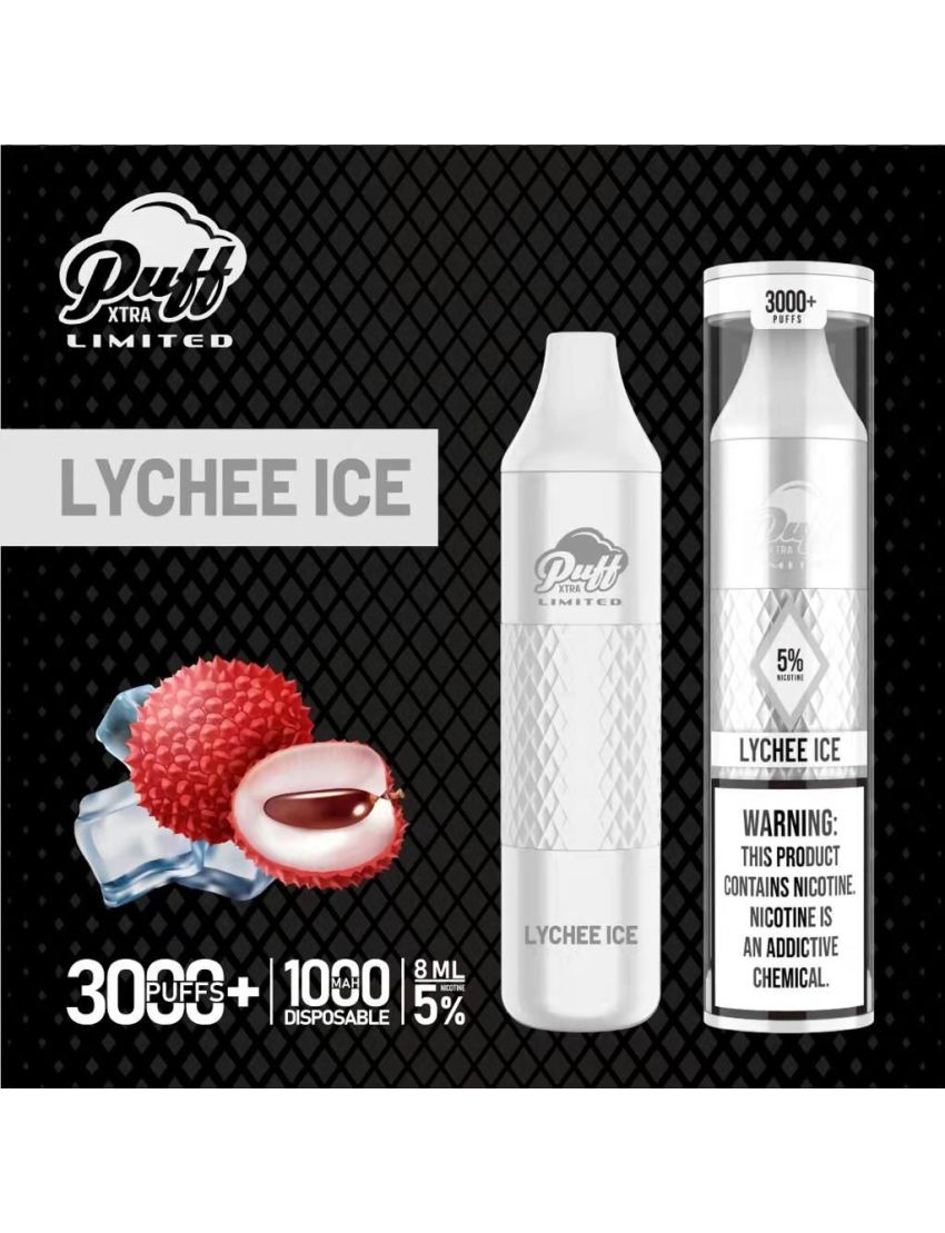 PUFF XTRA LIMITED 5% DISPOSABLE 3000 PUFFS 10PK