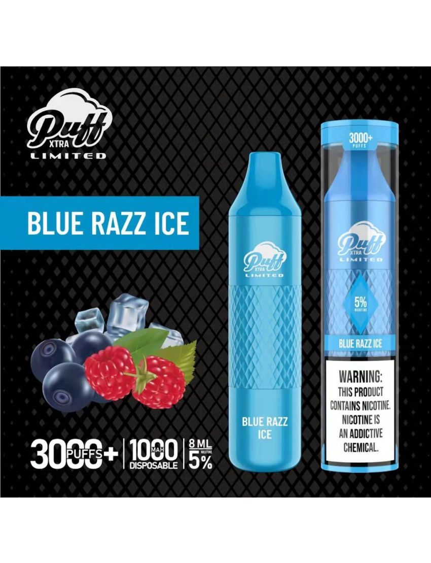 PUFF XTRA LIMITED 5% DISPOSABLE 3000 PUFFS 10PK
