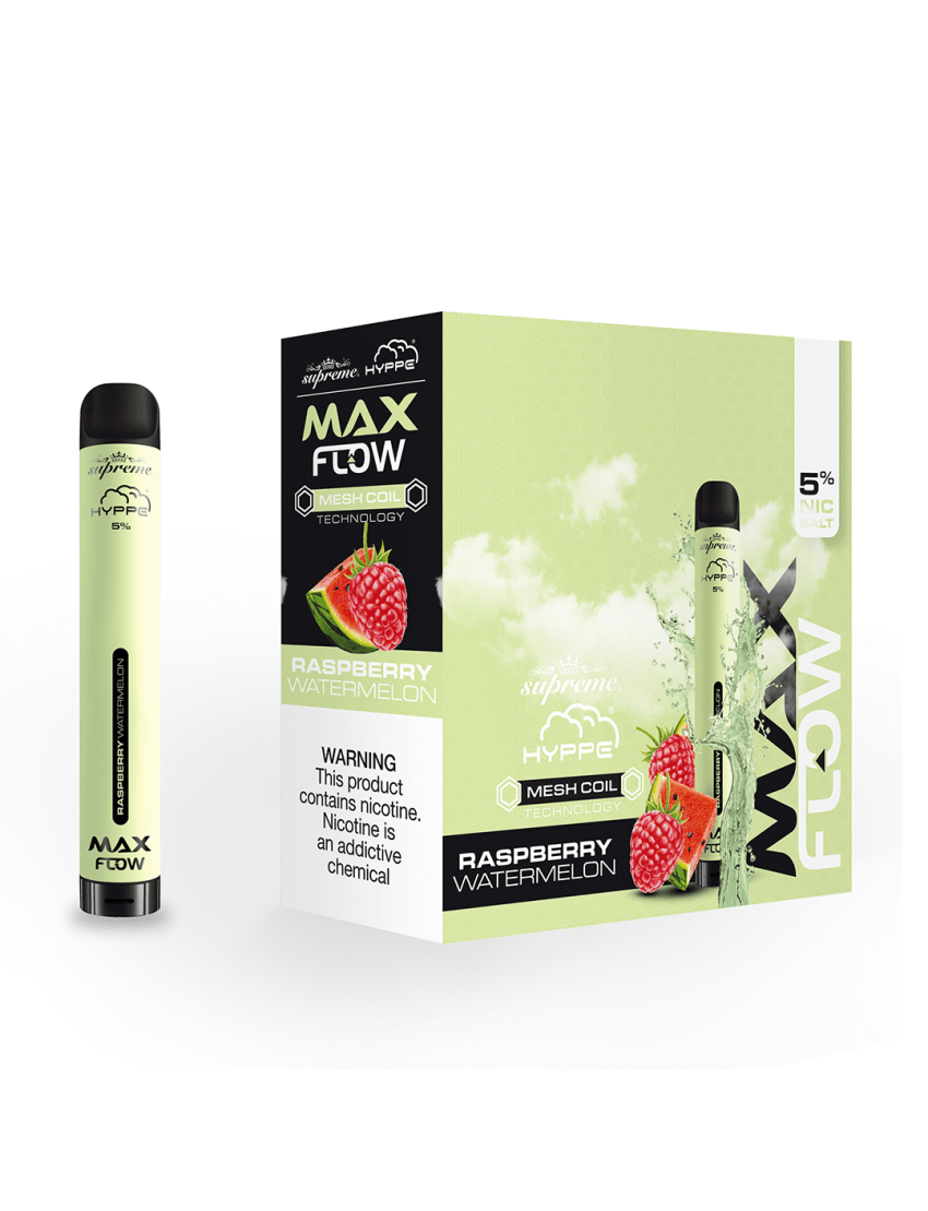 HYPPE MAX FLOW 5% DISPOSABLE 2000 PUFFS 10PK