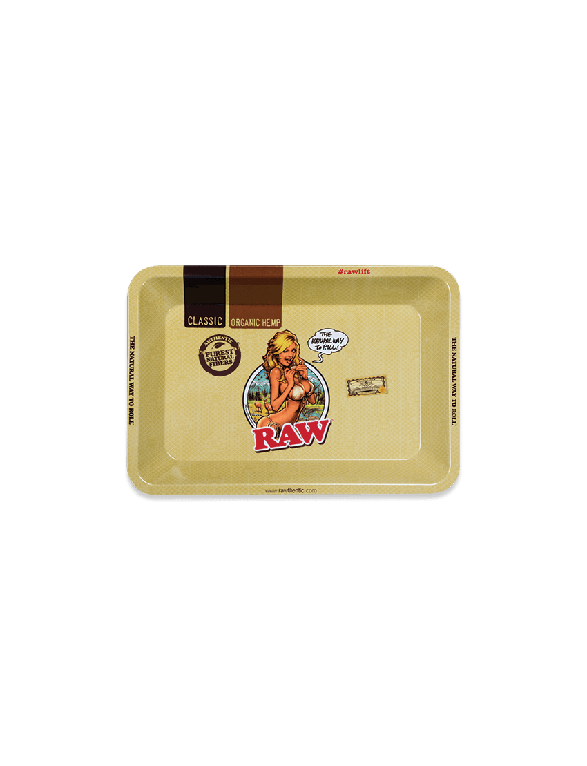 RAW GIRL SMALL ROLLING TRAY