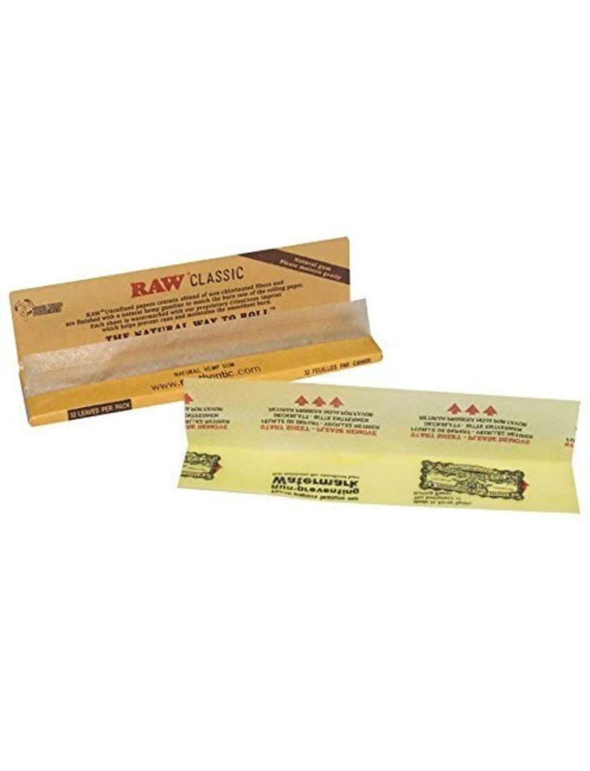 RAW CLASSIC PERFORATED WIDE TIPS -  50/BX