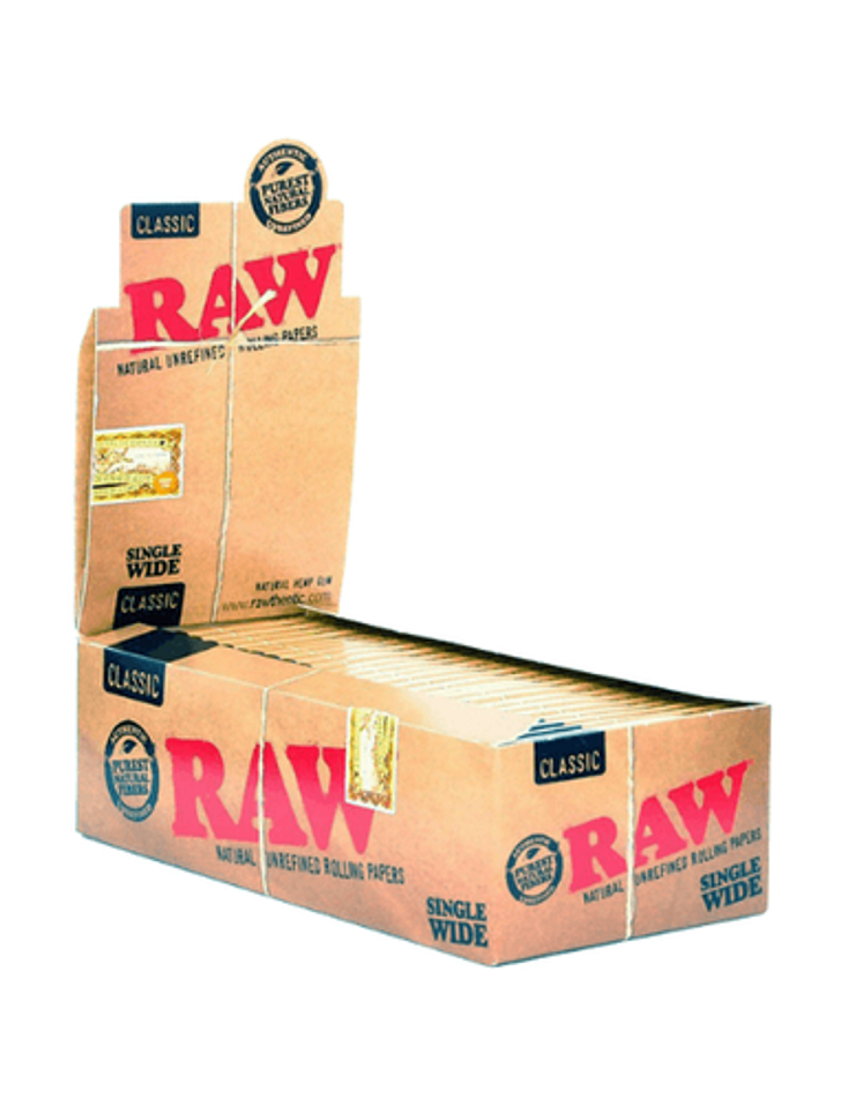 RAW CLASSIC SINGLE WIDE -  25 CT