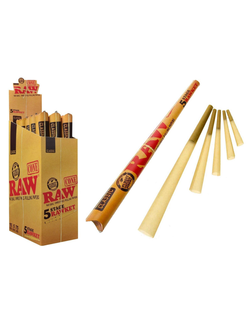 RAW CONE 5 STAGE RAWKET 15 CT
