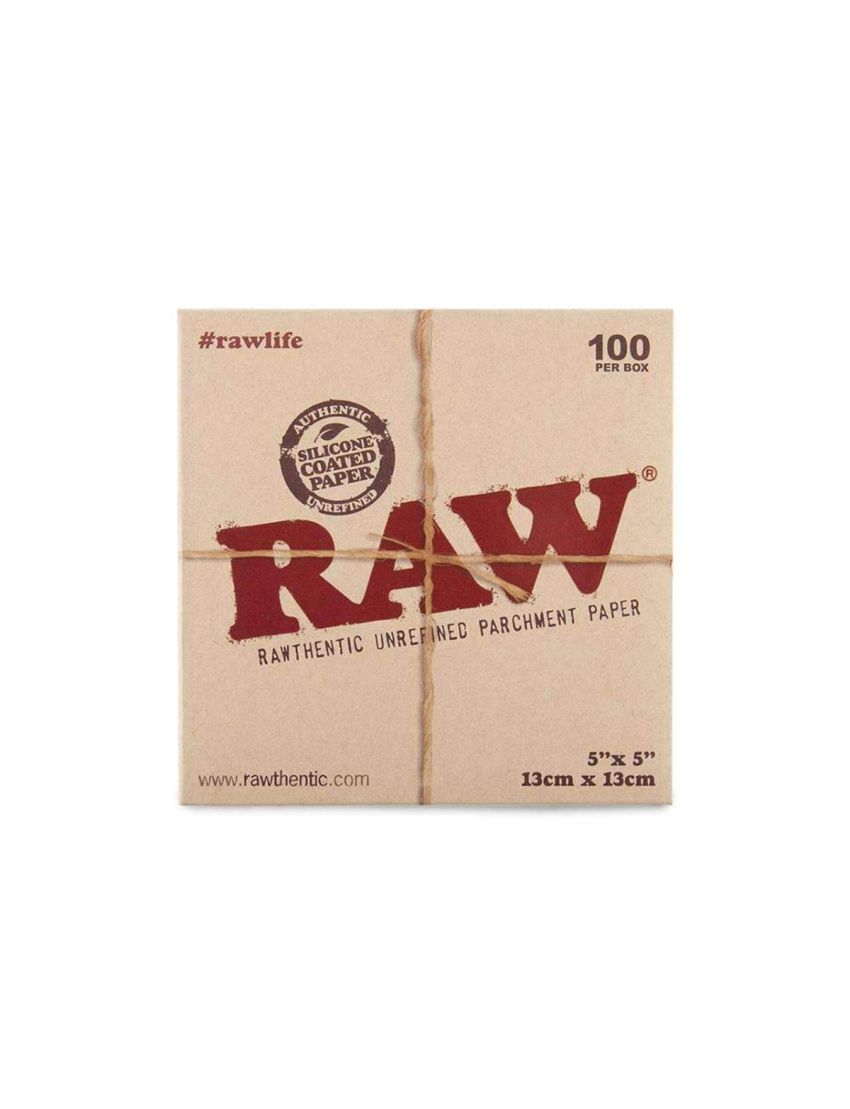 RAW SILICONE COATED 5 X 5 - 100 CT