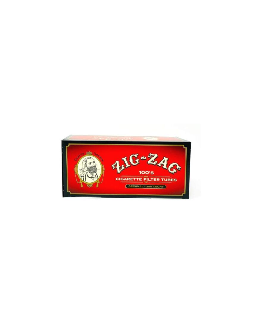 ZIG ZAG RED 100 TUBES 5 PK