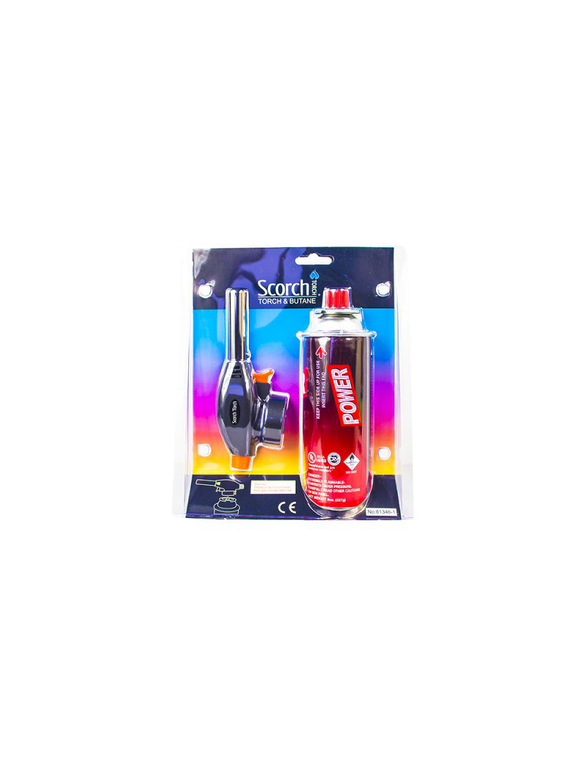 SCORCH 61346-1 LARGE TORCH LIGHTER W/GAS BLISTER
