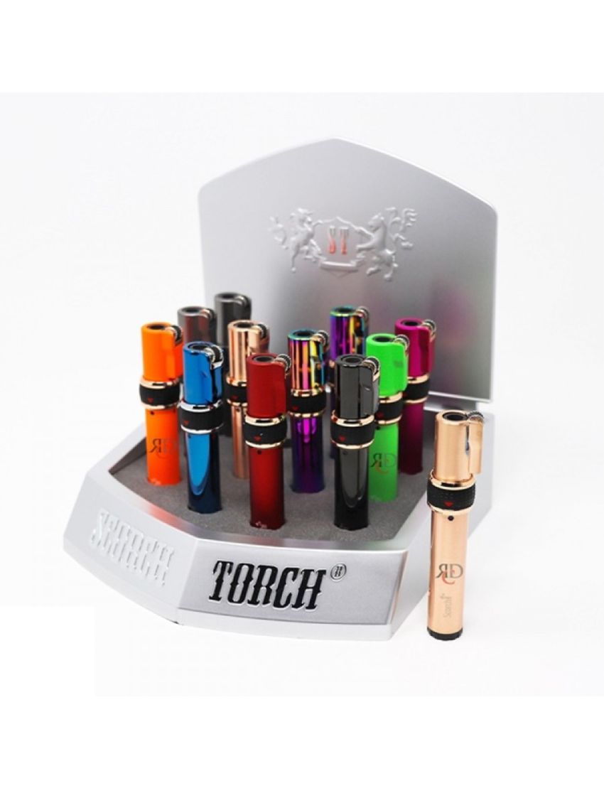 SCORCH TORCH SET 61649-1 2TORCH FLINT IGNITE 12 CT