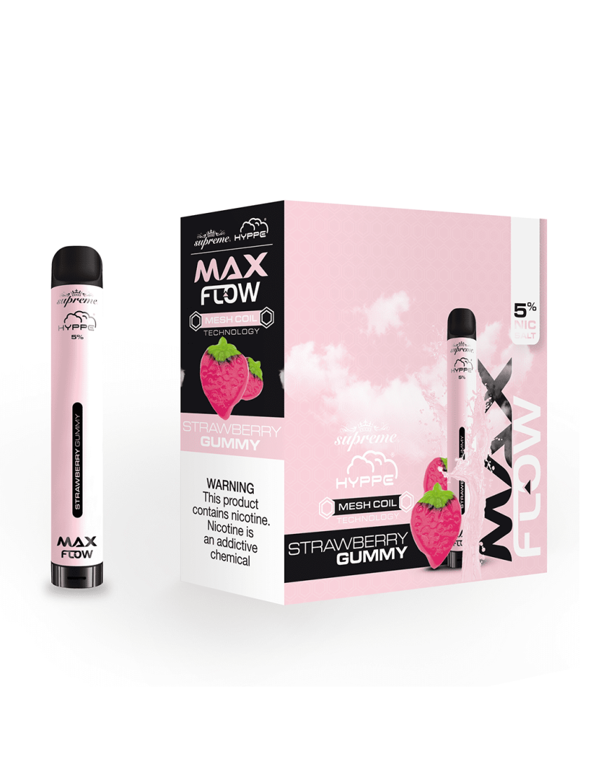 HYPPE MAX FLOW 5% DISPOSABLE 2000 PUFFS 10PK