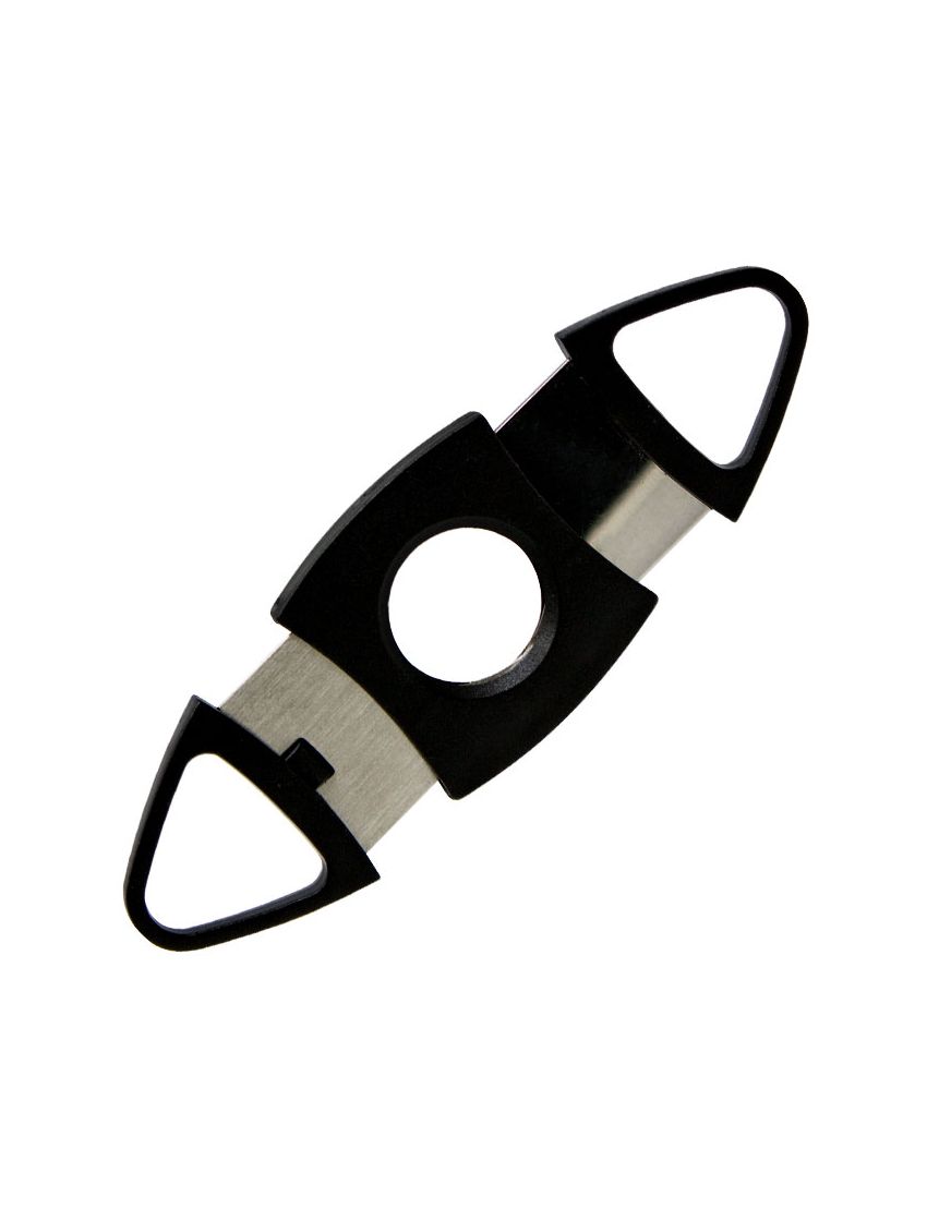 BLINK PLASTIC BLACK CIGAR CUTTER 24 CT (TRIANGULAR)