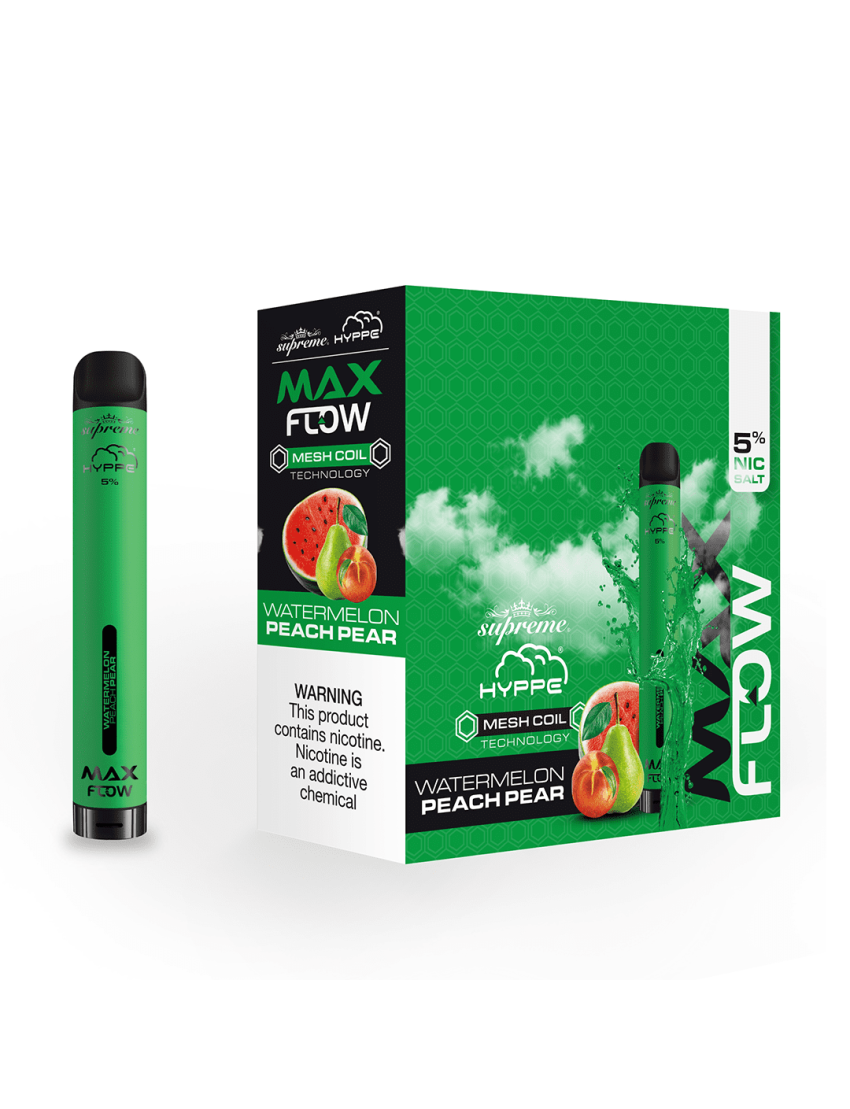 HYPPE MAX FLOW 5% DISPOSABLE 2000 PUFFS 10PK