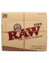 RAW PRE ROLLED TIPS 20 CT