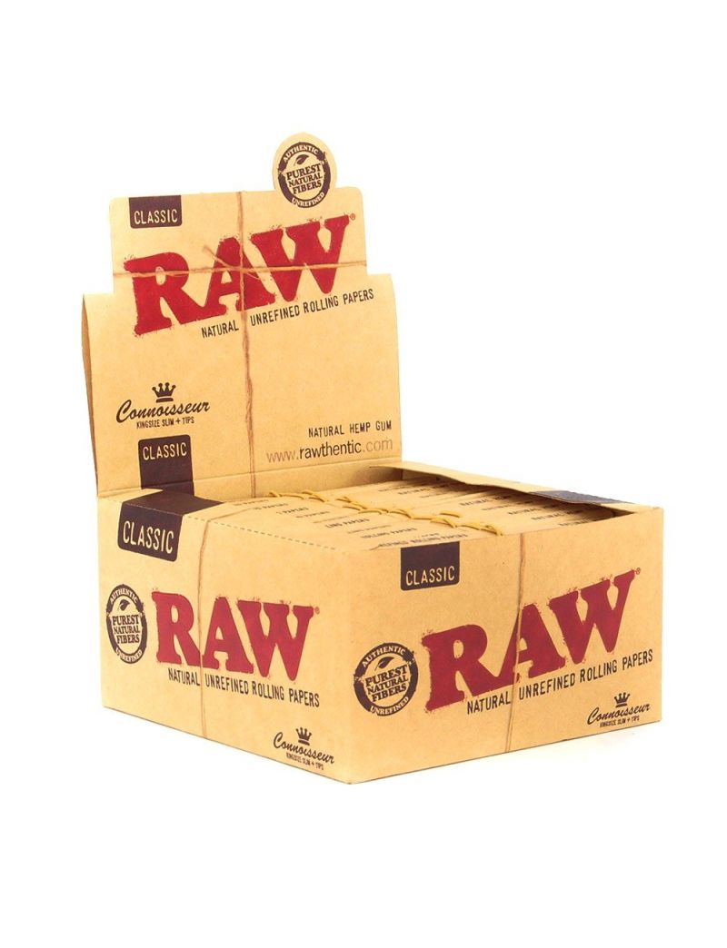 RAW CLASSIC CONNOISSEUR KING SIZE