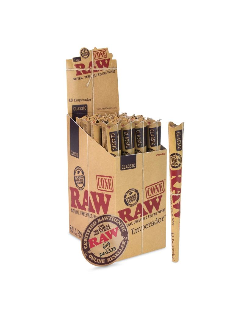 RAW CONE CLASSIC  EMPERADOR - 24 CT