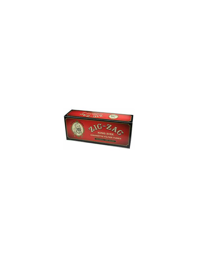 ZIG ZAG RED KING SIZE TUBE 5 PK