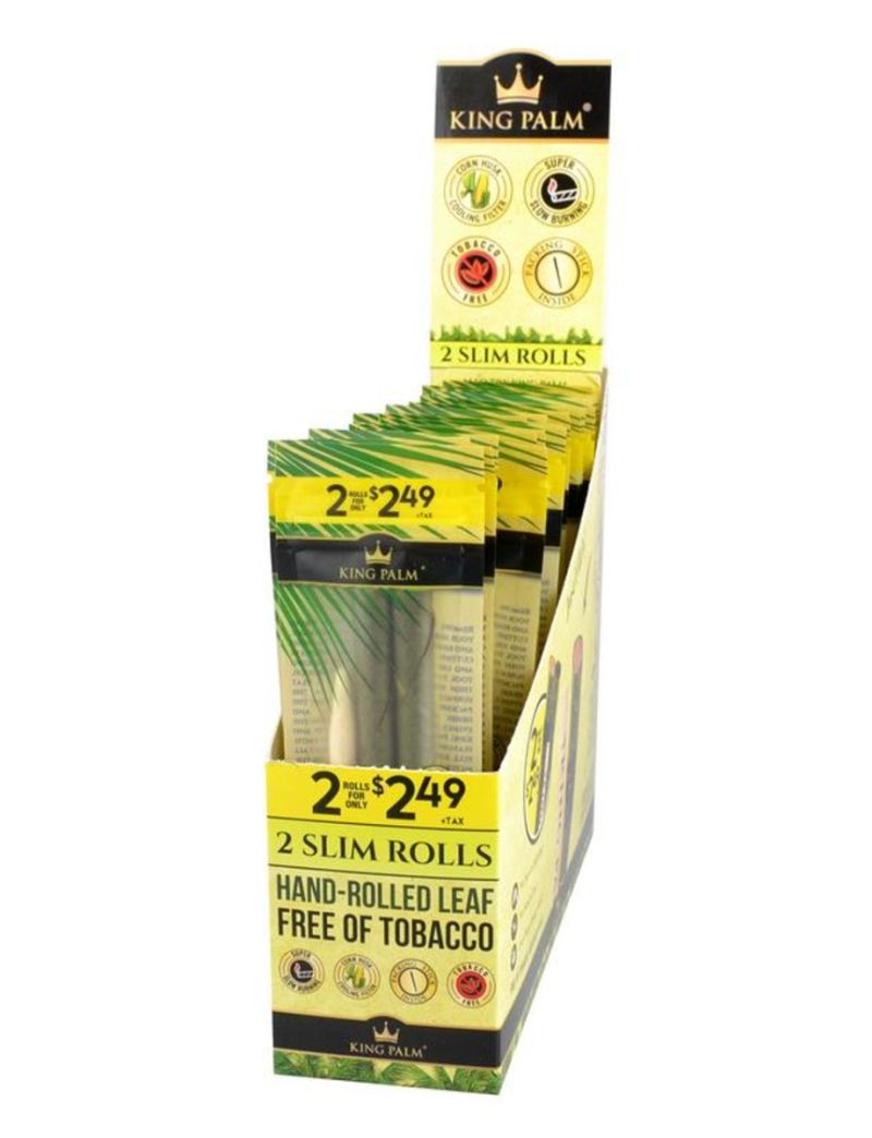 KING PALM SLIM 2 PK $2.49 - 20 PACK