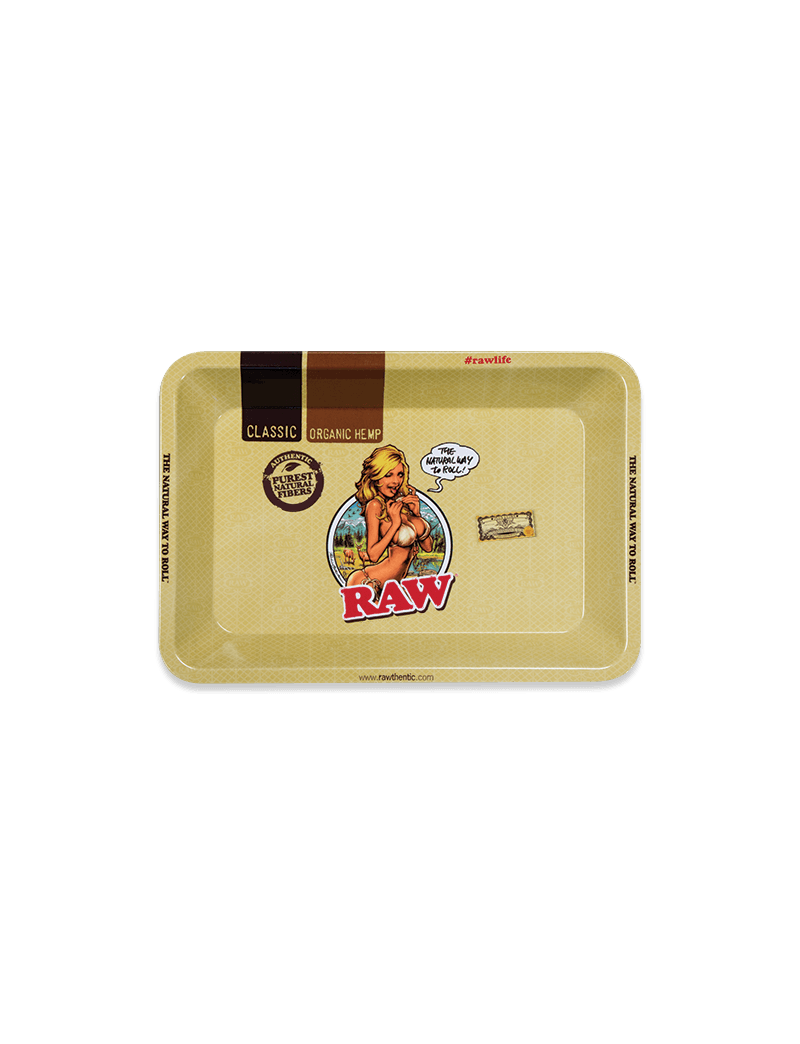 RAW GIRL SMALL ROLLING TRAY