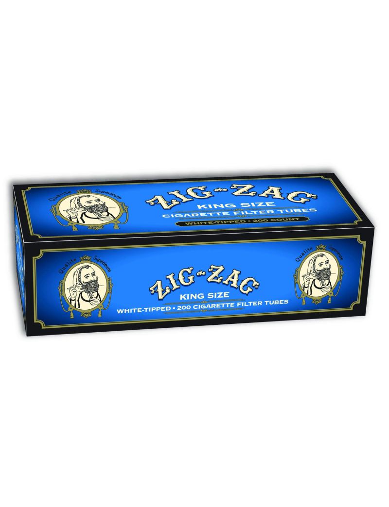 ZIG ZAG BLUE KING TUBES 5PK